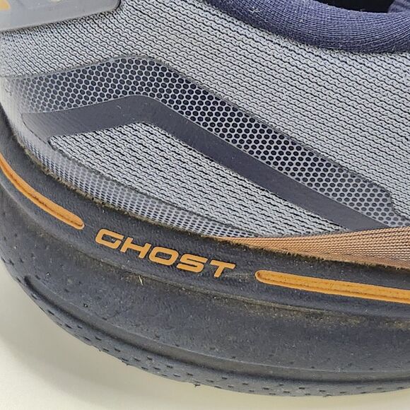 Brooks Ghost 15 Men\'s Size 12 D Flintstone Peacoat Oak Running Shoes 1103931D025 main image 8